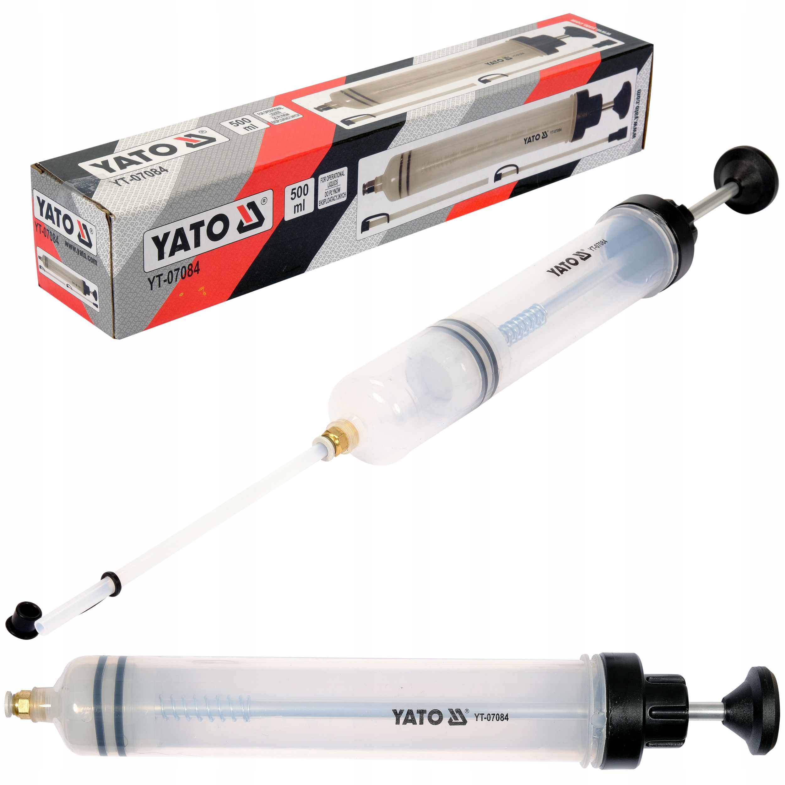 Odsysarka ręczna do płynów Yato YT-07084 5906083083297 za