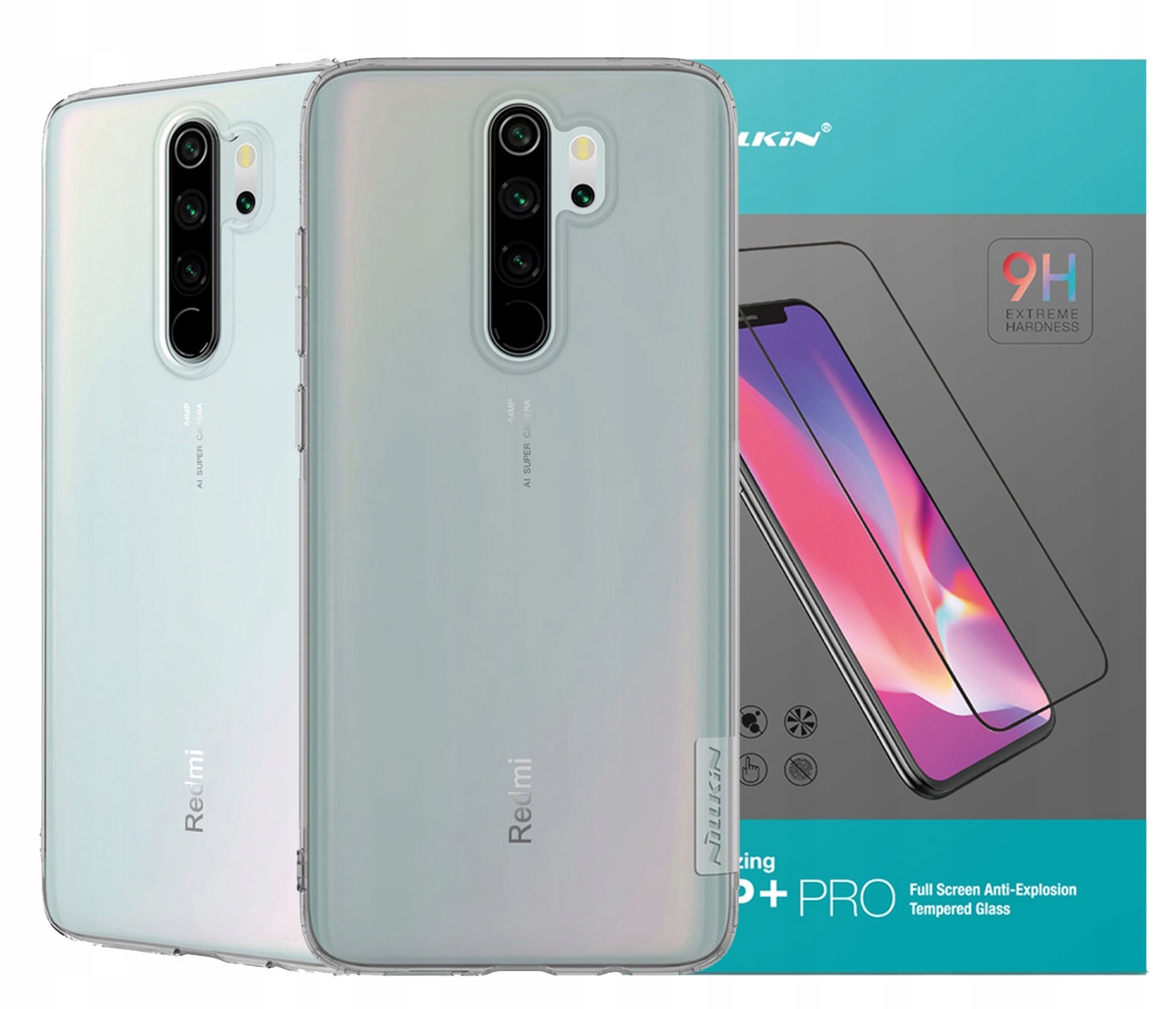 

Nillkin Tpu Etui Do Redmi Note 8 Pro +szkło Cp+pro