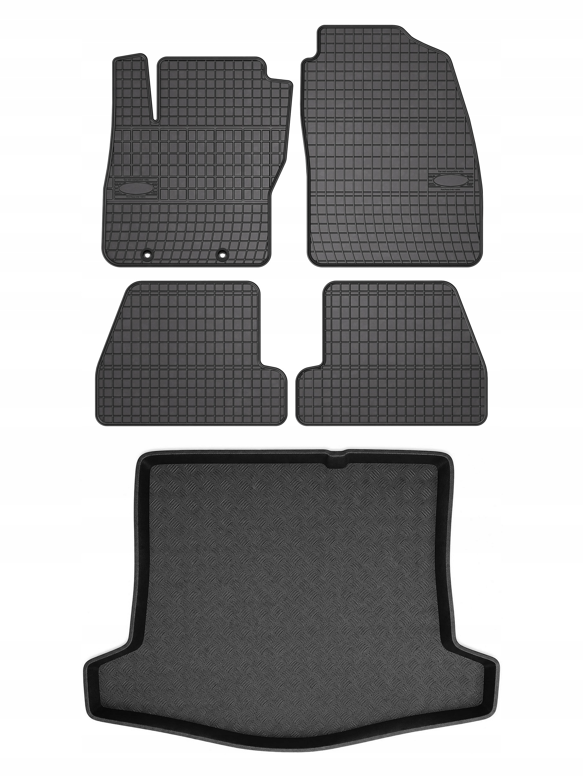 Gumové rohože SolidPRO rohožka do kufra pre: Ford Focus MK2 2005-2011