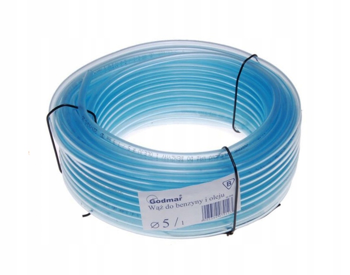

Wąż Przewód Do Benzyny Lub Oleju 5MM