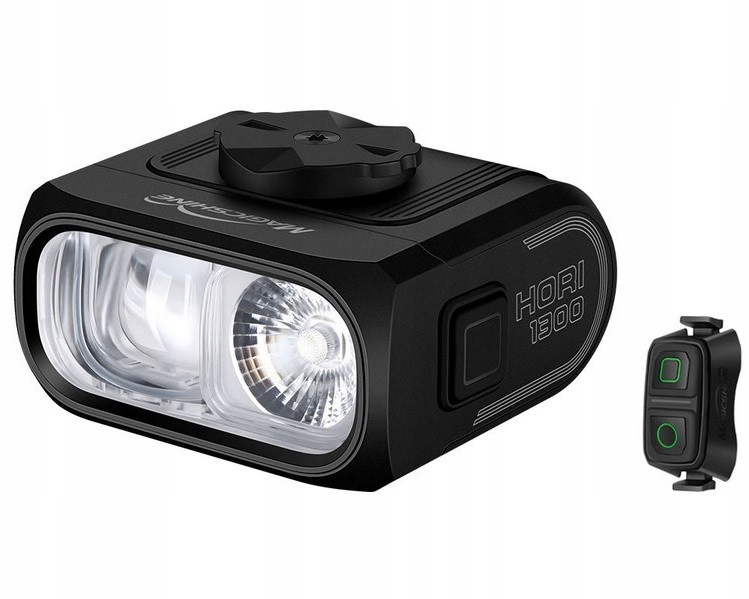 Lampka przednia Magicshine Hori 1300 Dual Mounted, 1300 lumenów z pilotem
