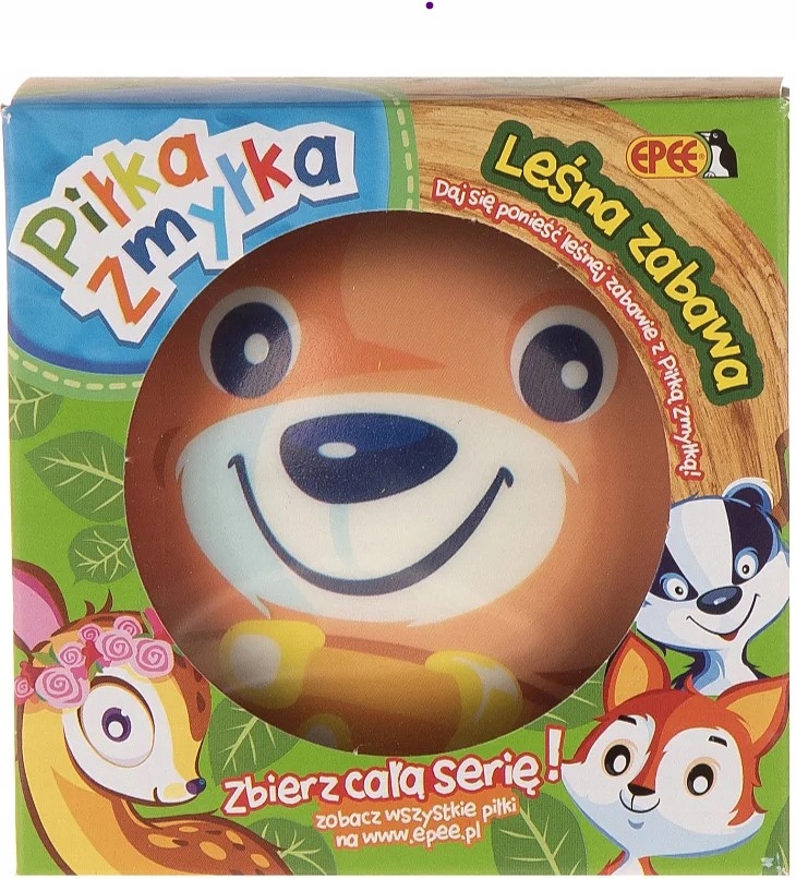 PIŁKA ZMYŁKA LEŚNA ZABAWA ZWIERZĘTA LEŚNE ZWIERZĄTKA NIEDŹWIADEK EPEE Kod producenta EP09520