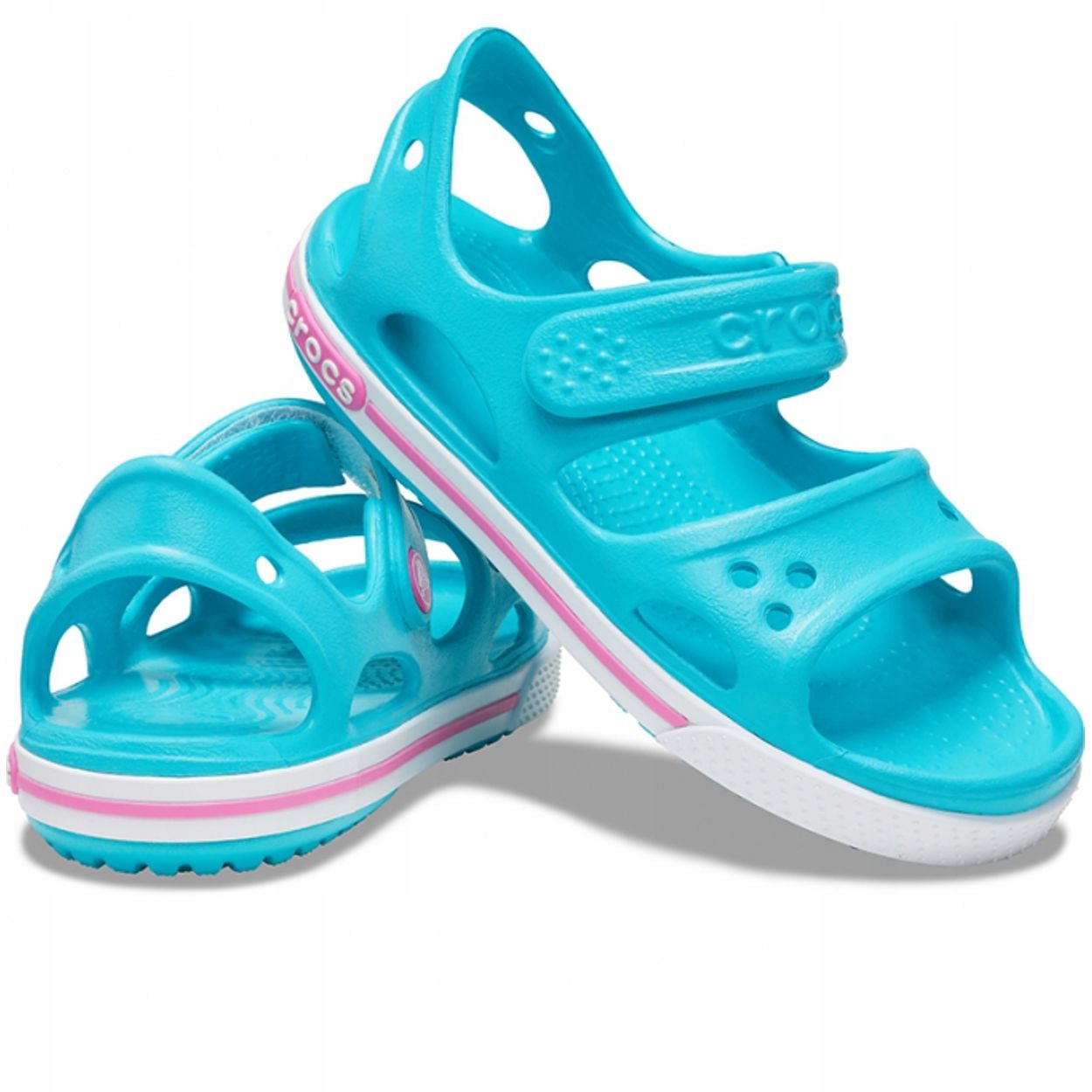 

Crocs Sandały Dziecięce Klapki Na Rzepy Na Plażę
