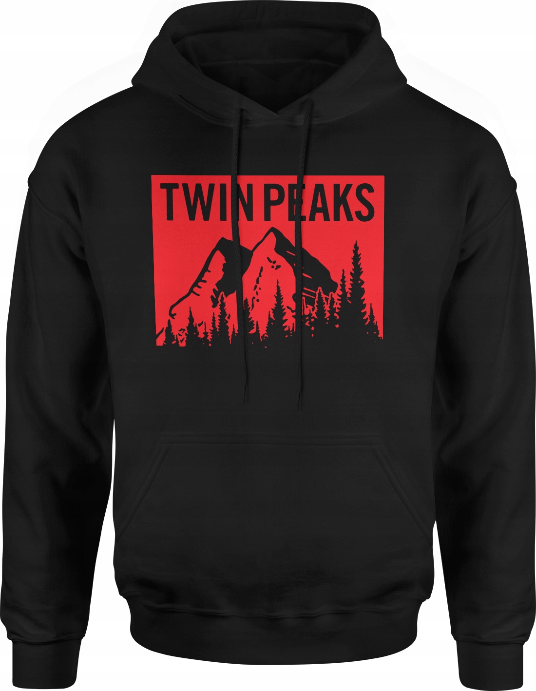 

Twin Peaks Bluza Męska Z Kapturem Miasteczko R XXL