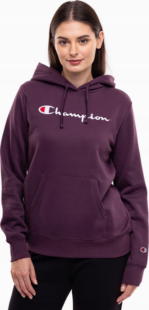 Mikina Champion Hooded Fialová 117529 VS503 vel. L