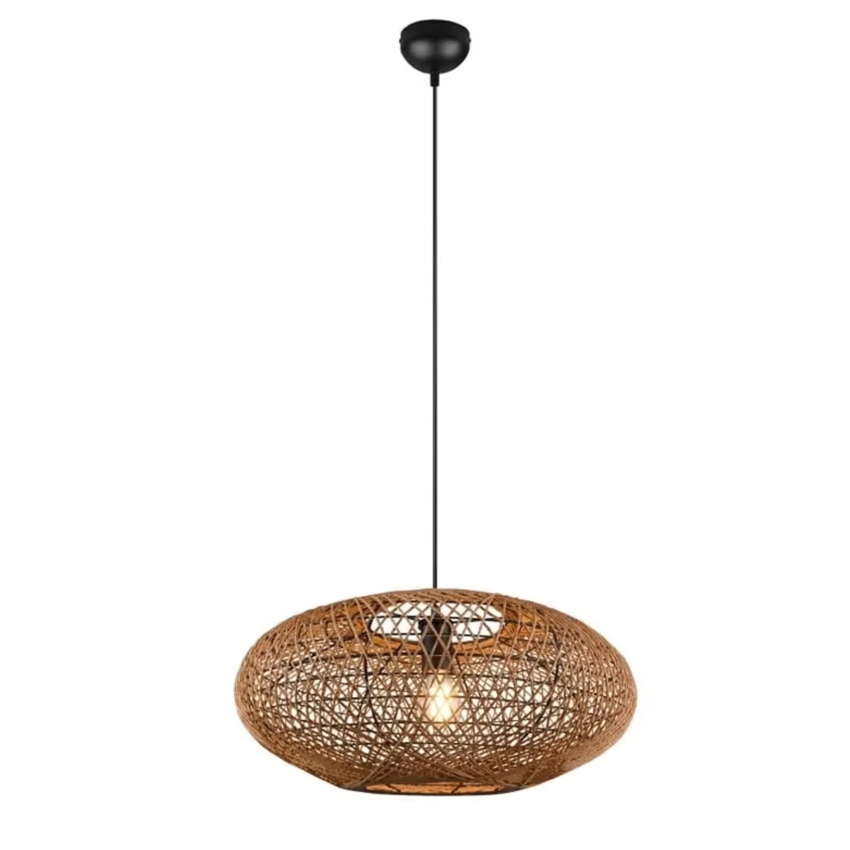 Závěsná lampa boho Hedda hnědá Trio