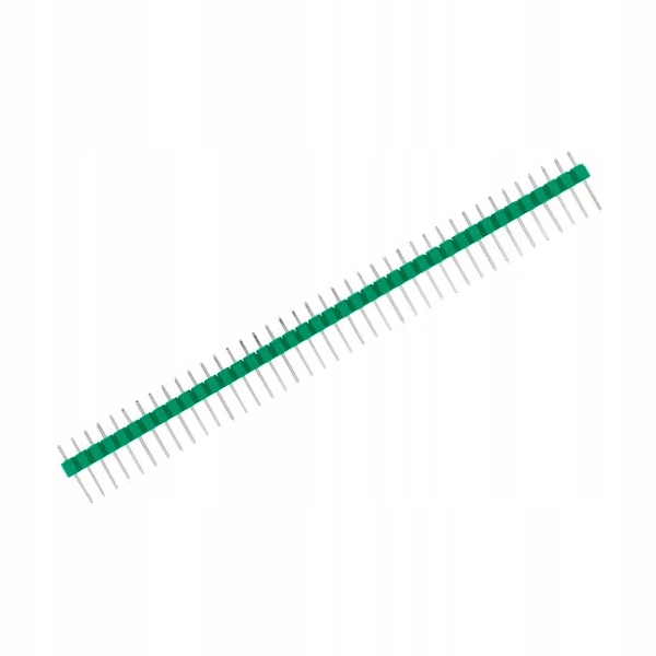 Listwa Goldpin 40PIN (raster 2.54) zielona