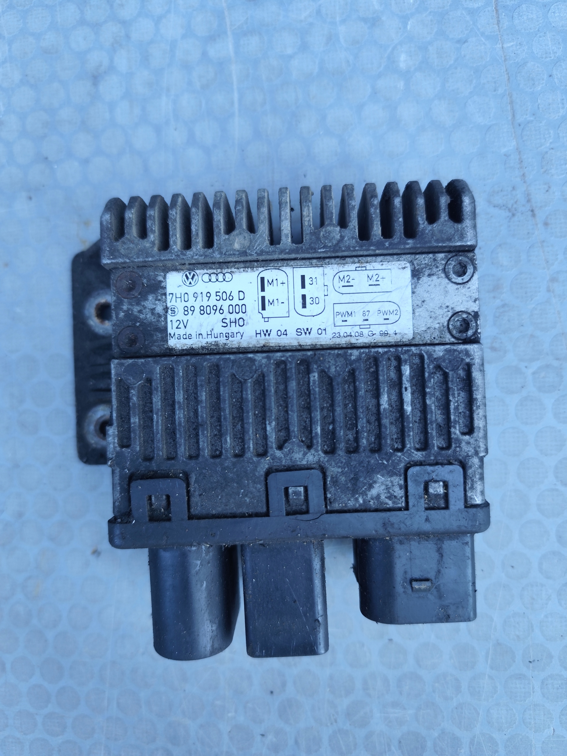VW T5 Centralina modulo VENTOLA 1.9 2.5 7H0919506D