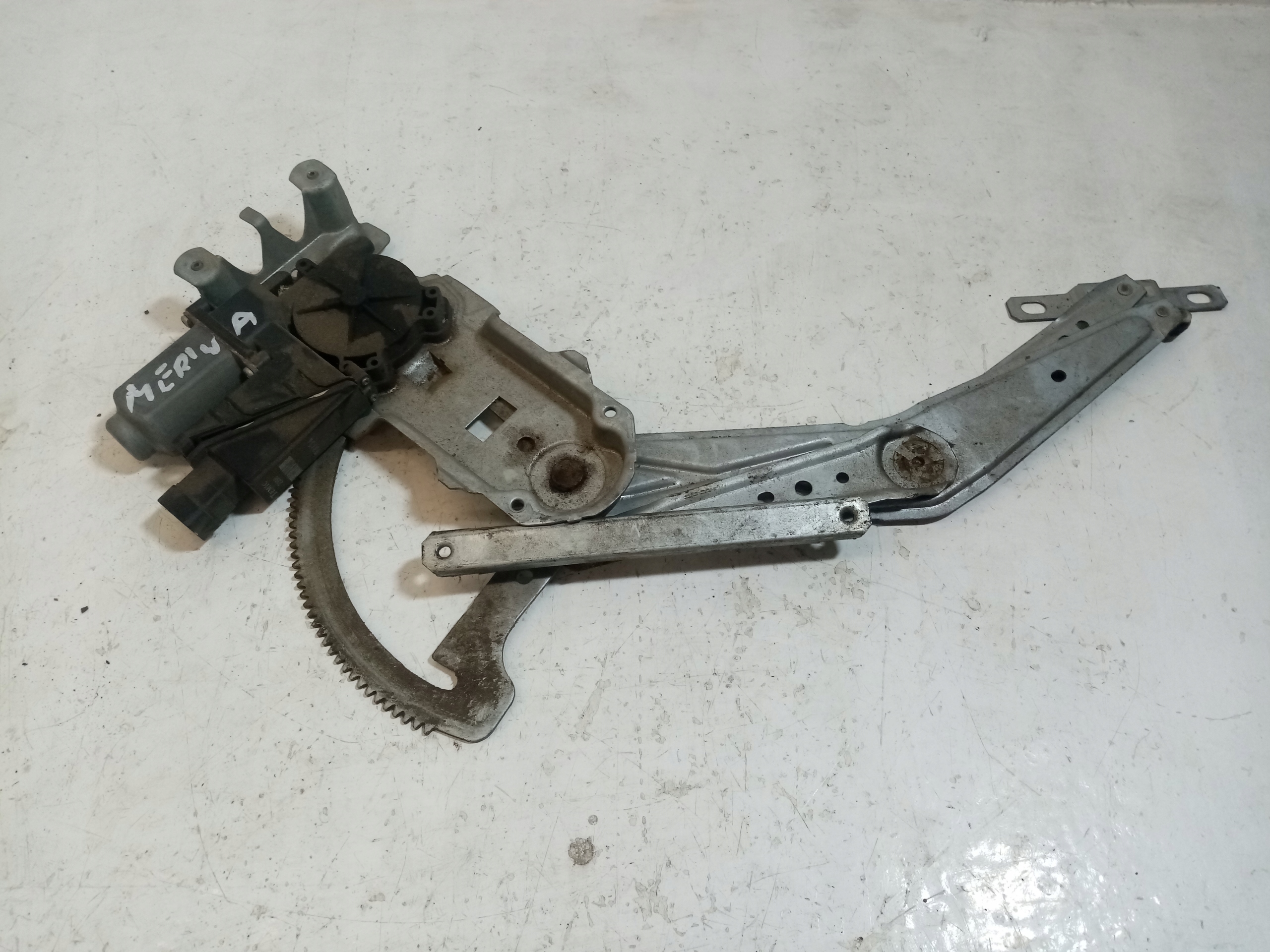 ELE mechanism windows right front OPEL MERIVA A 93389552