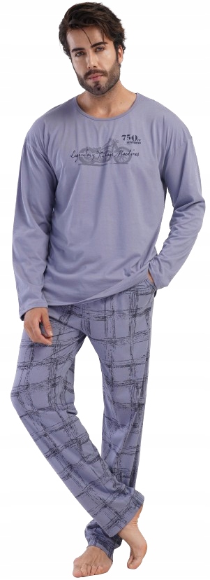 Pánské pyžamo Motocykl Harley 750 Flathead Legendary Vintage Machines XXL