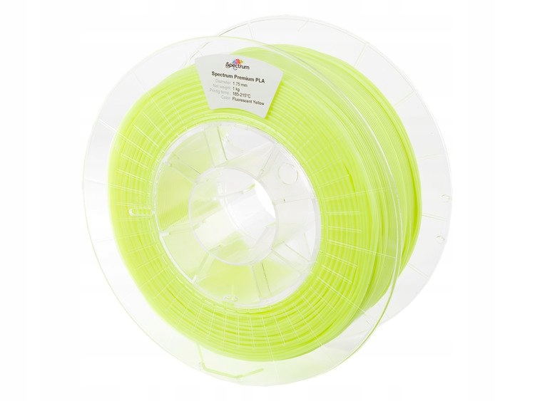 Spectrum PLA 1.75 mm Fluo Yellow 1kg