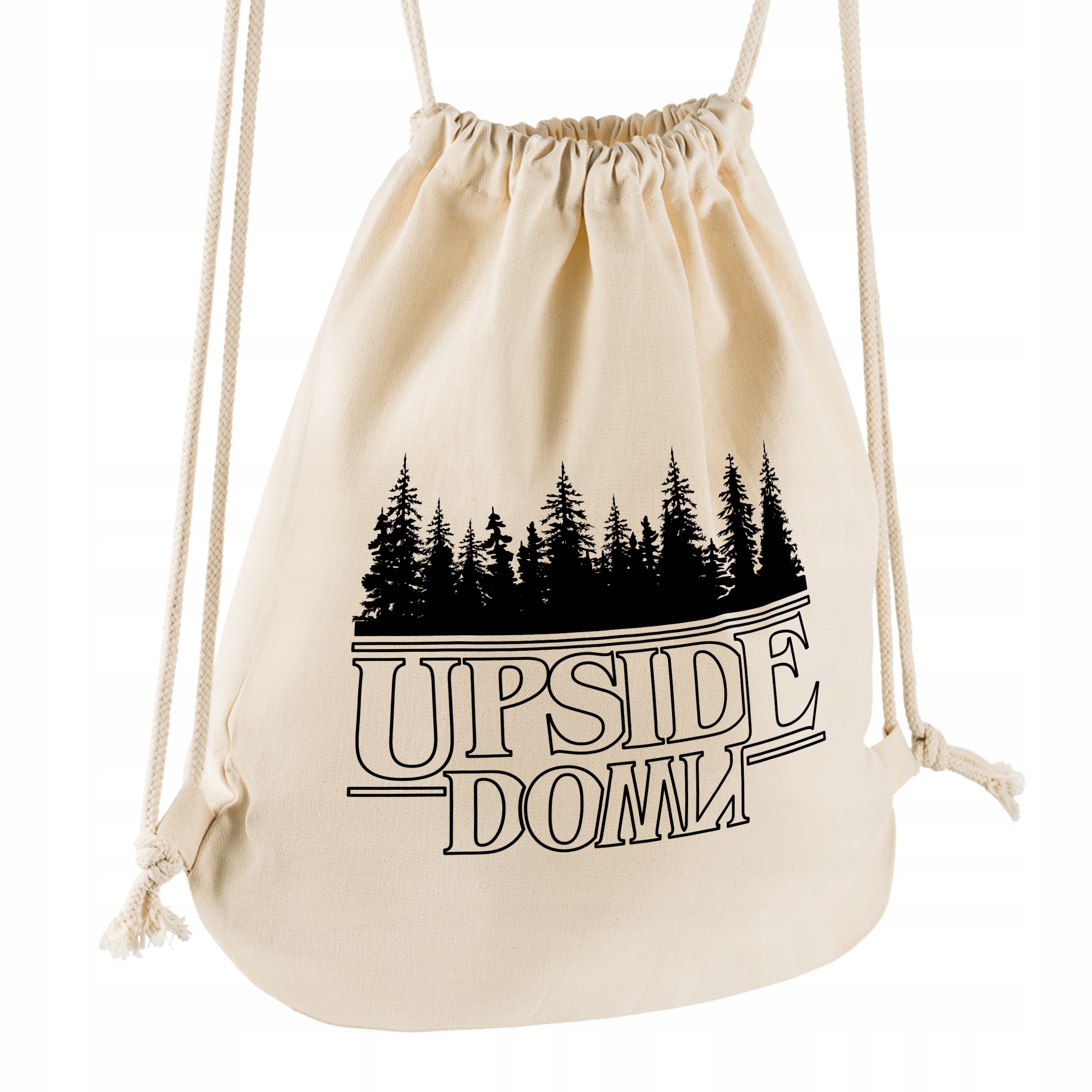 

Stranger Things Upside Down Worek Plecak Bawełna