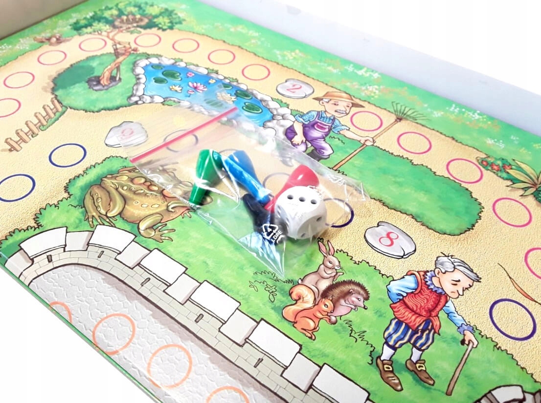 GRA PLANSZOWA PIĘKNA I BESTIA / ROSZPUNKA 2 GRY Stan opakowania oryginalne