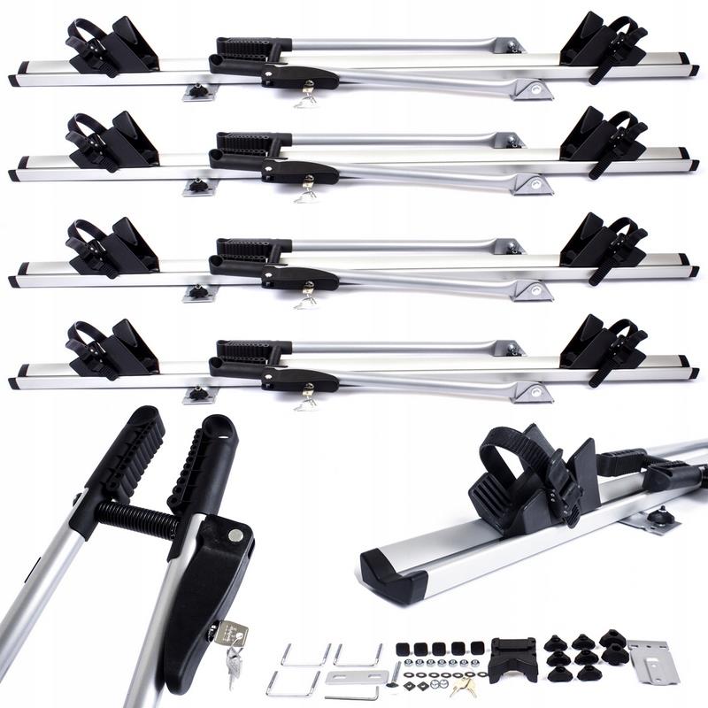 Nosič bicyklov Amos Tour na strechu Alum