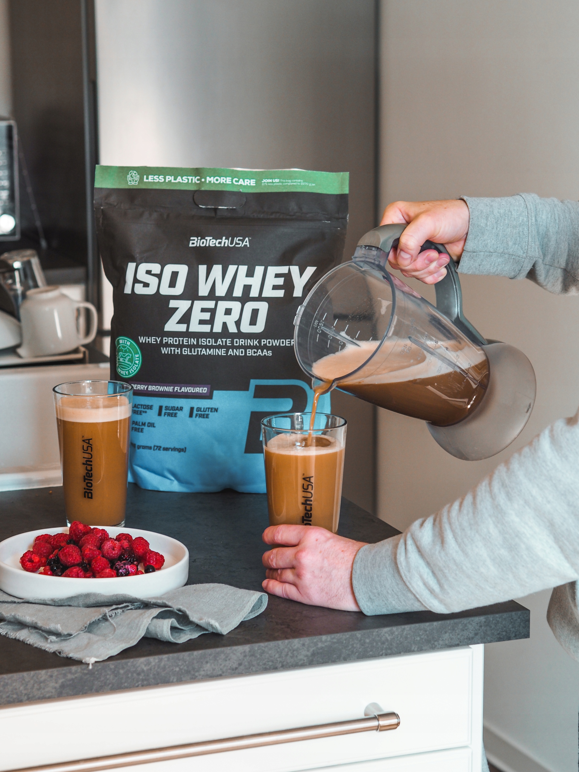 BIAŁKO IZOLAT ISO WHEY ZERO GLUTENU ISOLATE DIETA — 9