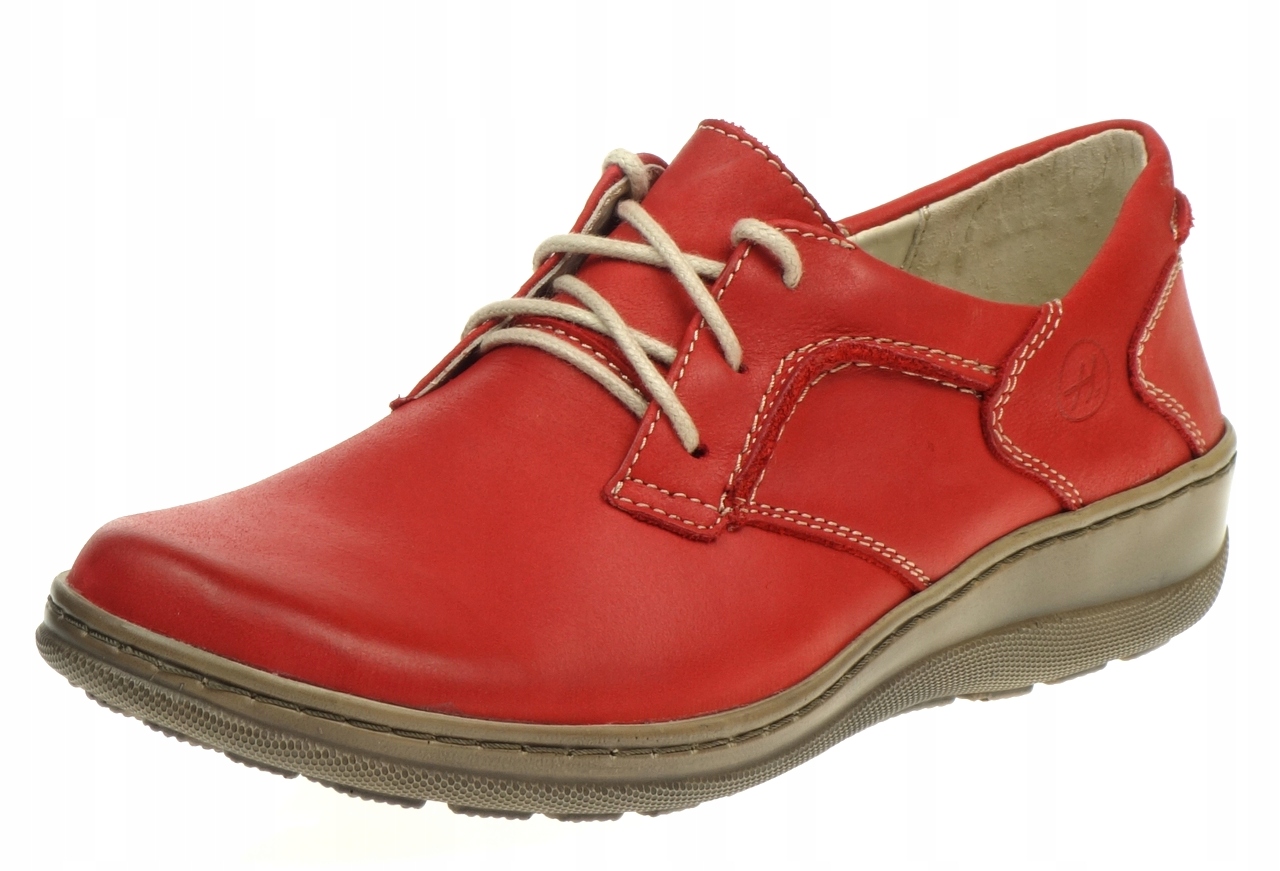 Dámské polobotky Helios Polské Červené 38