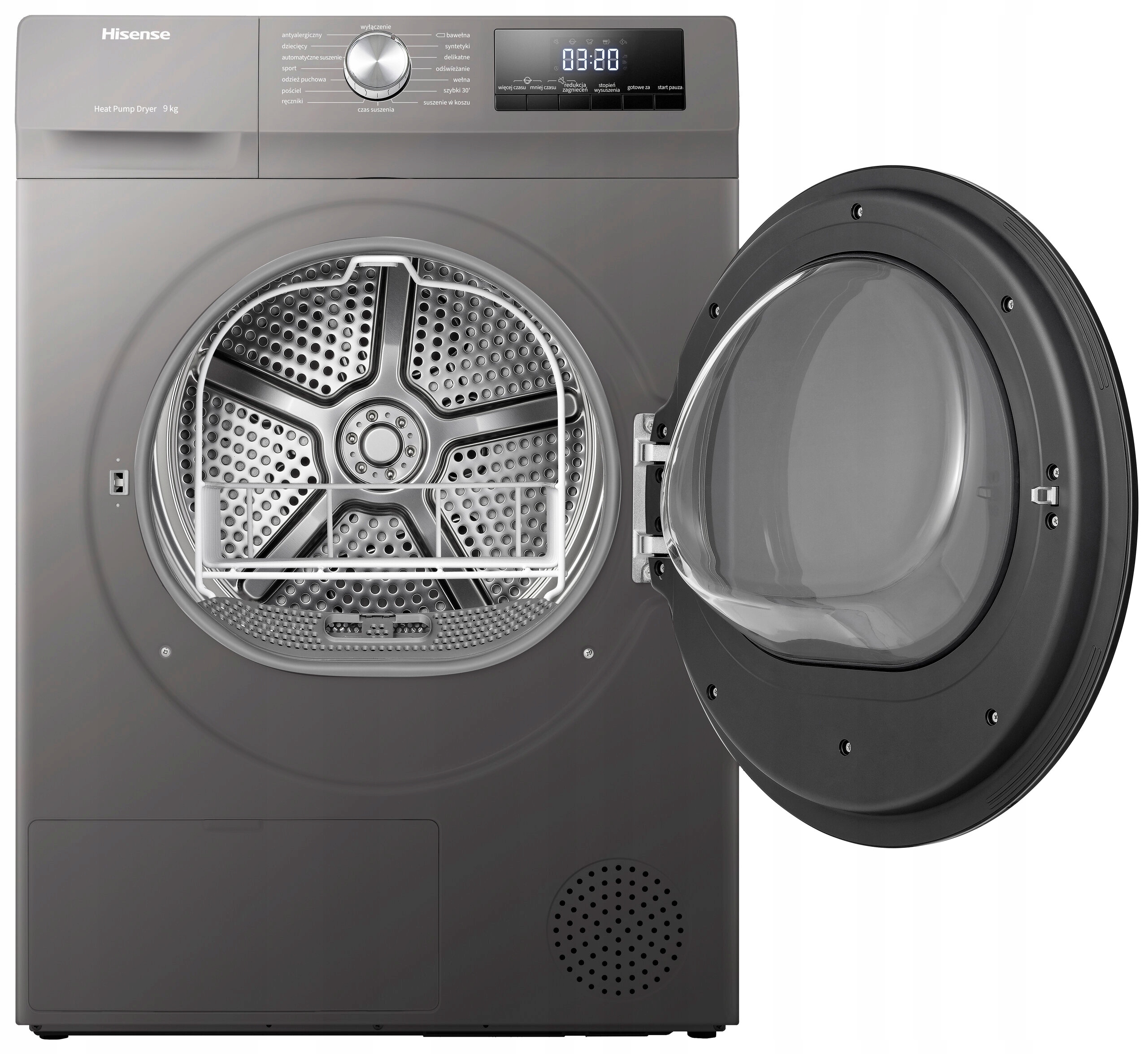 Suszarka do ubrań Hisense DHQA903VT PL Model DHQA903VT PL