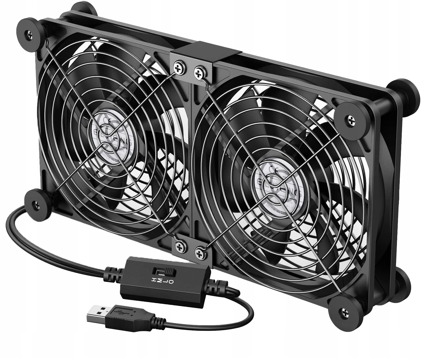 Ventilátor Eluteng 120 x 120 mm Dual