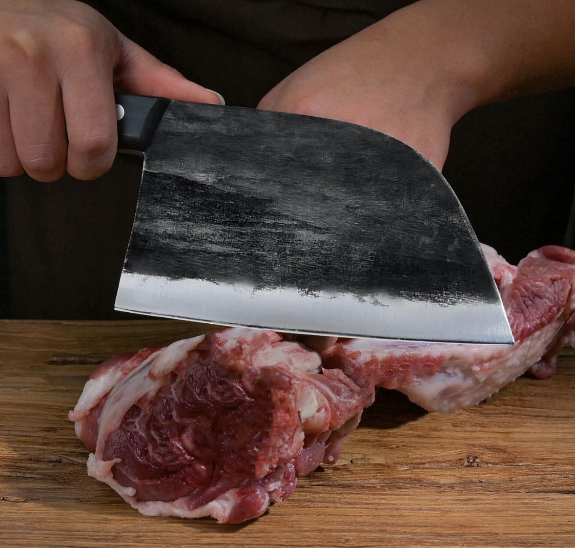 TASAK JAPOŃSKI PROFESJONALNY NÓŻ KUCHENNY SZEFA NÓŻ RZEŹNICKI 30CM +KAMIEŃ Długość ostrza 16 cm