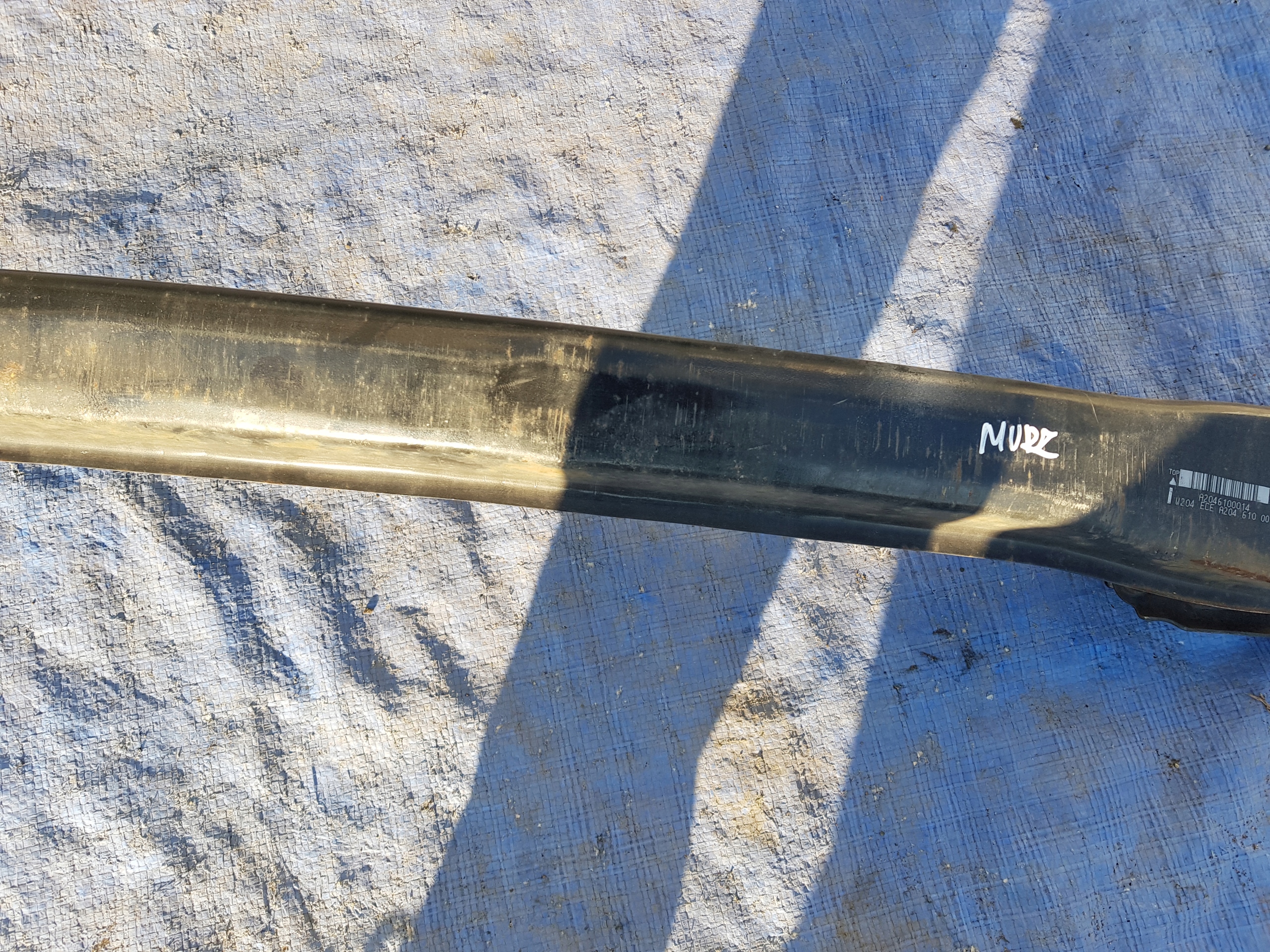 pillar bumper support rear part MERCEDES W204 2046100014