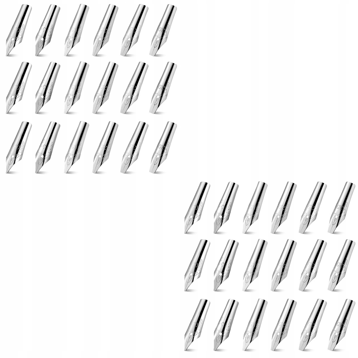 ZAPASOWA STALÓWKA DO PIÓRA WIECZNEGO UNIWERSALNA Stalówka 60 SZT Marka bez marki