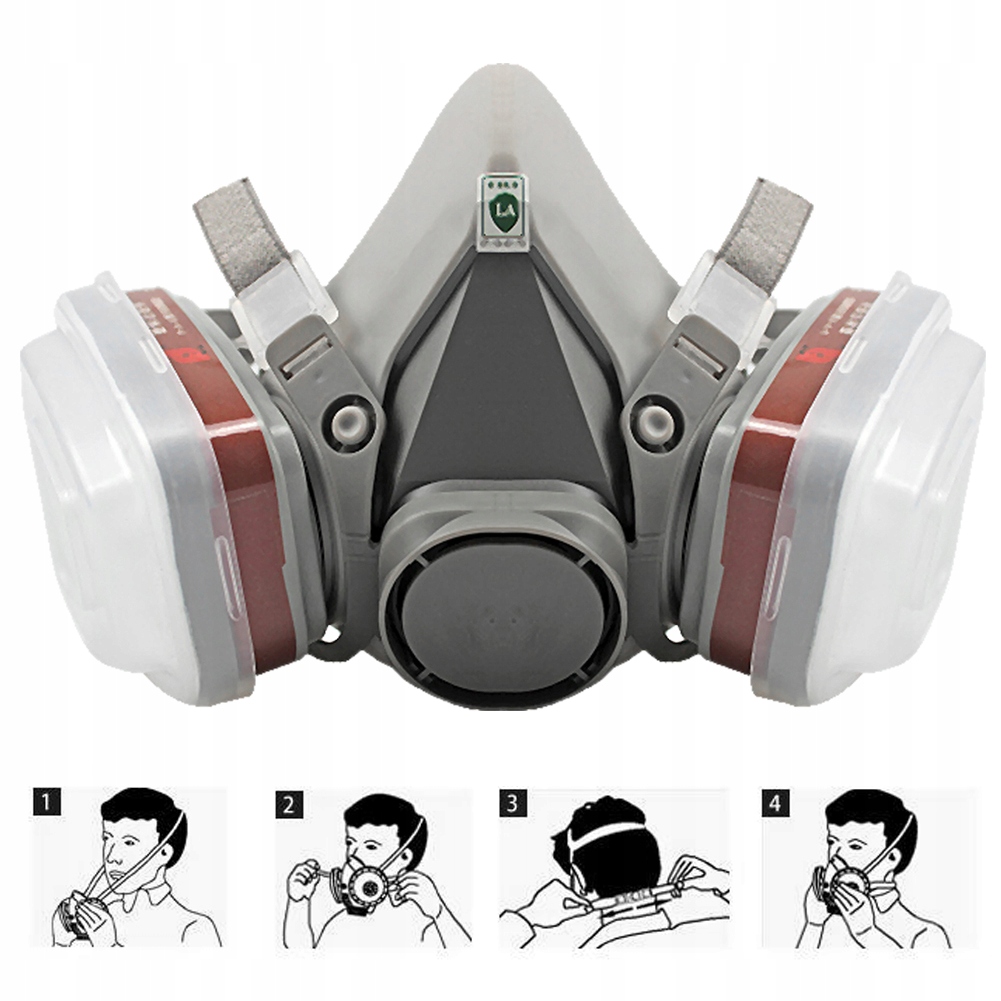 MASKA DO OPRYSKÓW PESTYCYDY HERBICYDY Rodzaj przeciwpyłowa