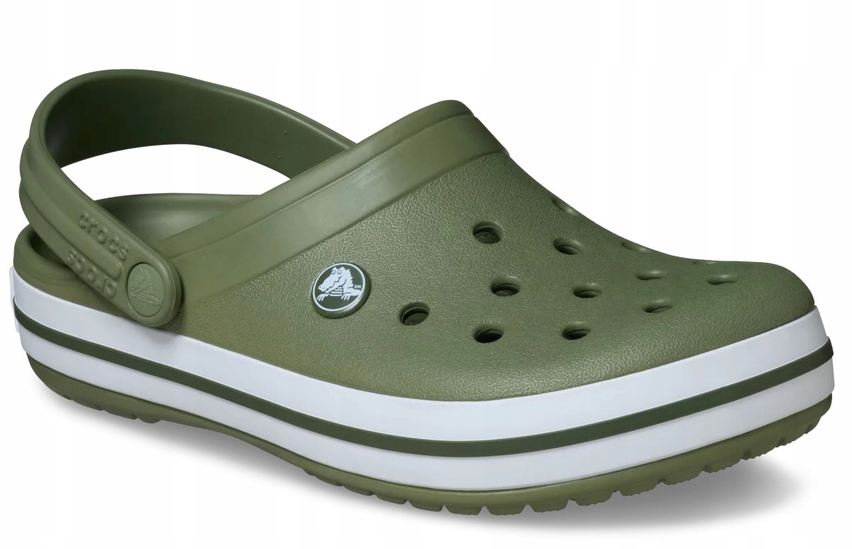 Crocs 11016-3BX Crocband Clog zelené pánské pantofle Crocsy M9 42-43