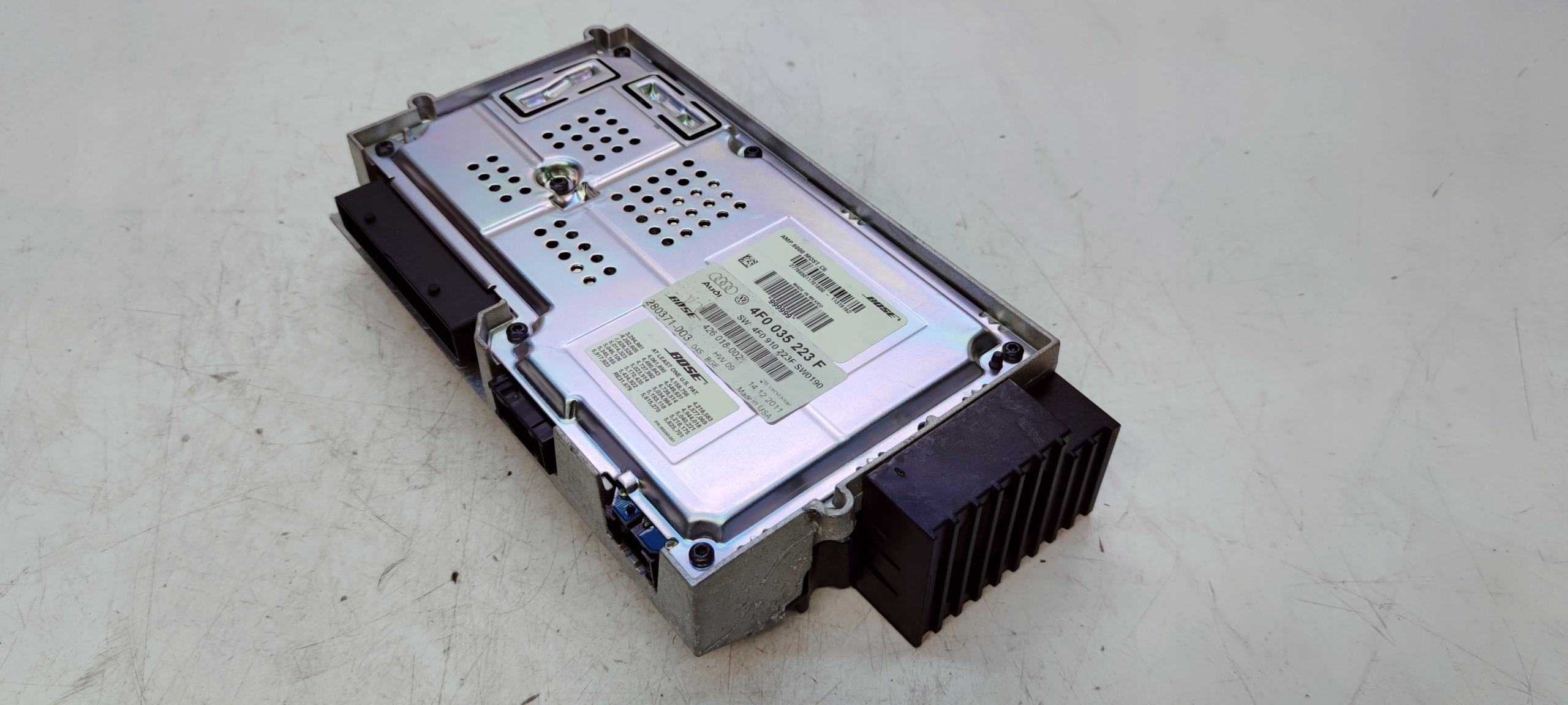 amplifier BOSE AUDI A6 C6 4F0035223F 4F0910223F SPRAWNY