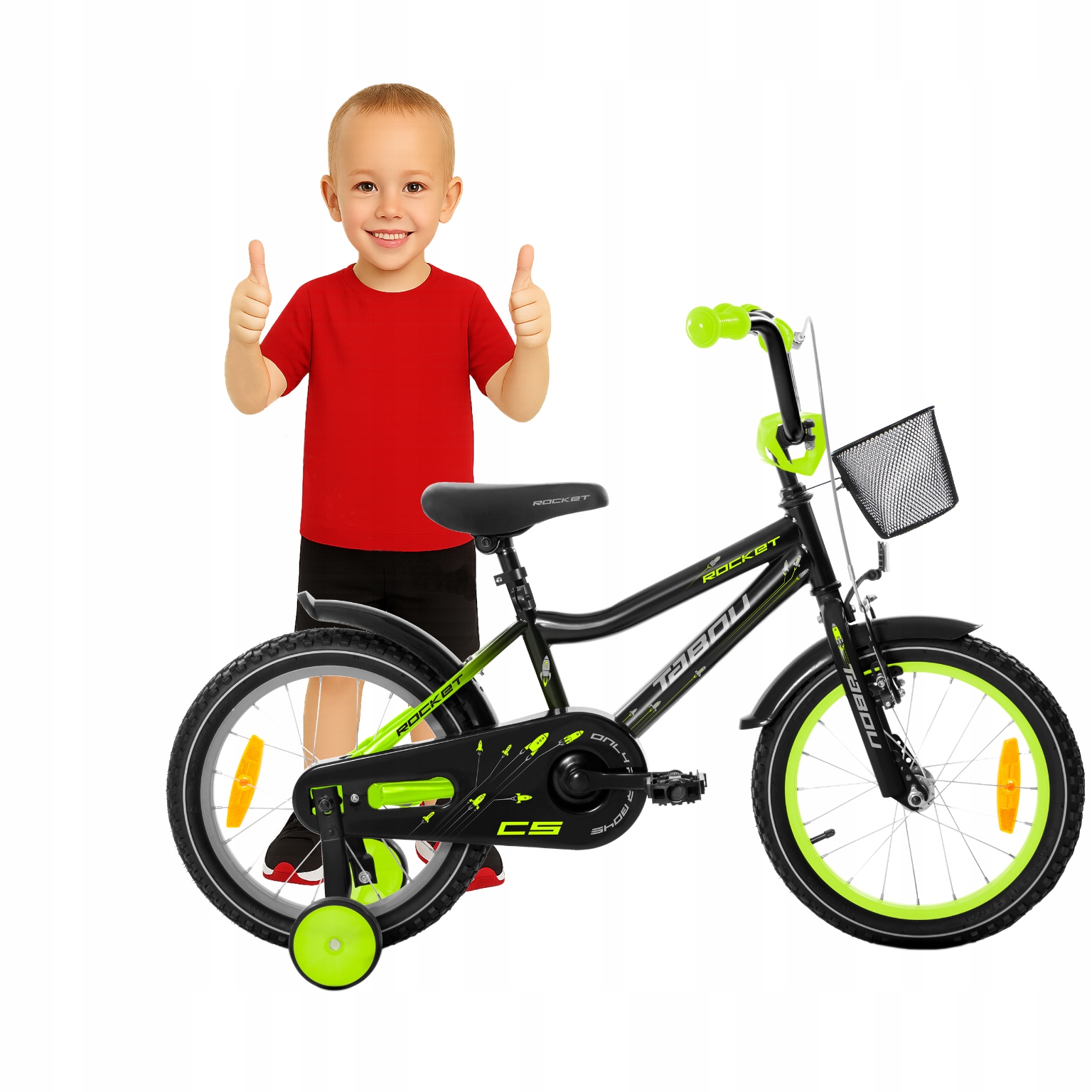 Rowerek Dziecięcy 20 Cali Tabou Rower Dziecięcy Koszyk