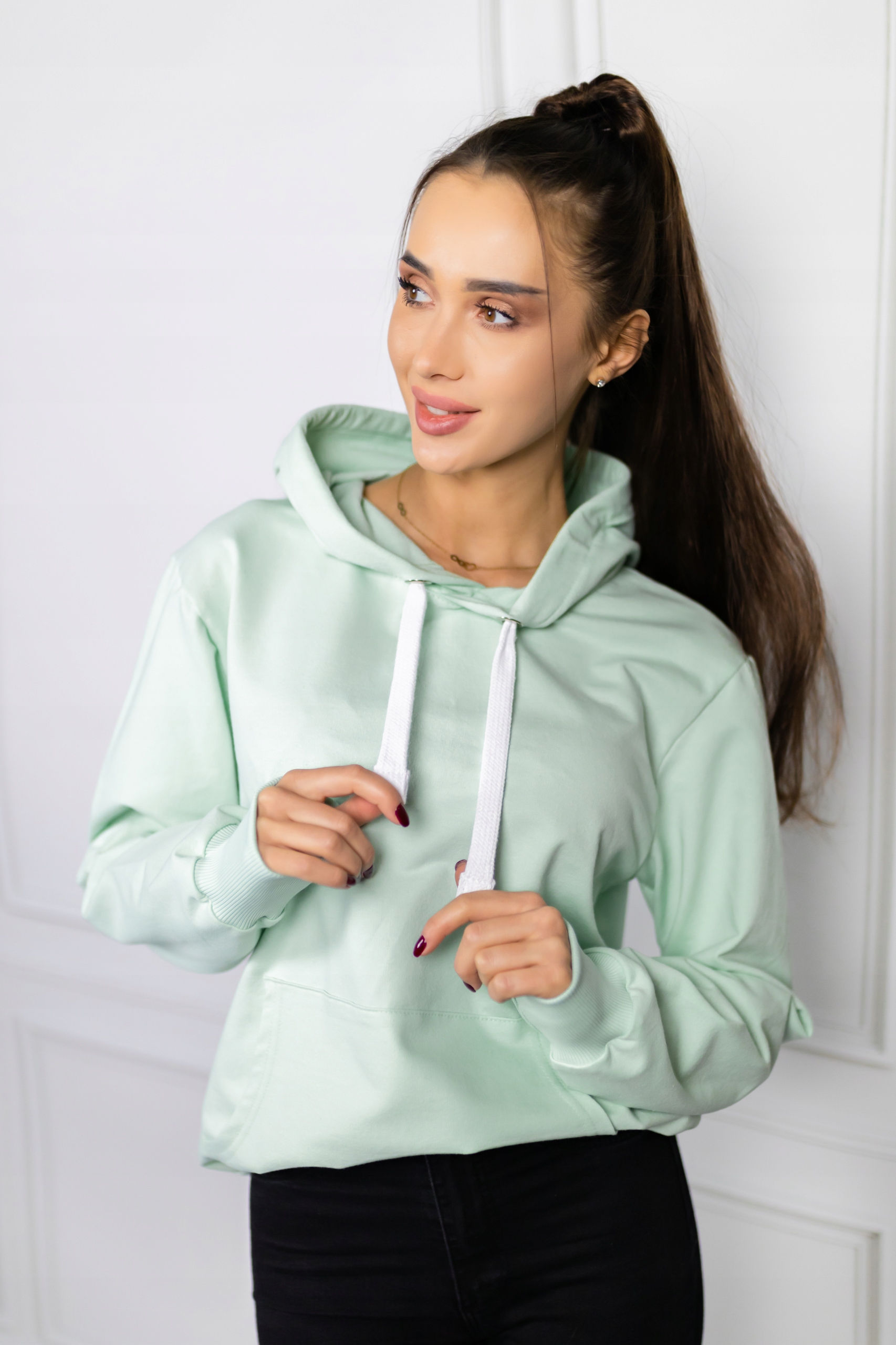 Mikina S Kapucí Kuba Máta XXL