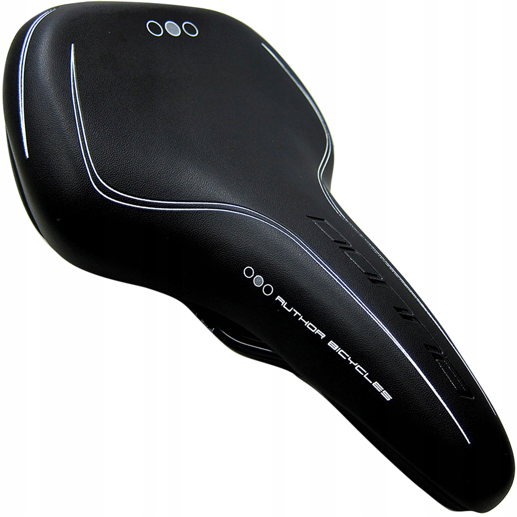 Siodełko damskie Author Donna 260mm x 180mm czarne