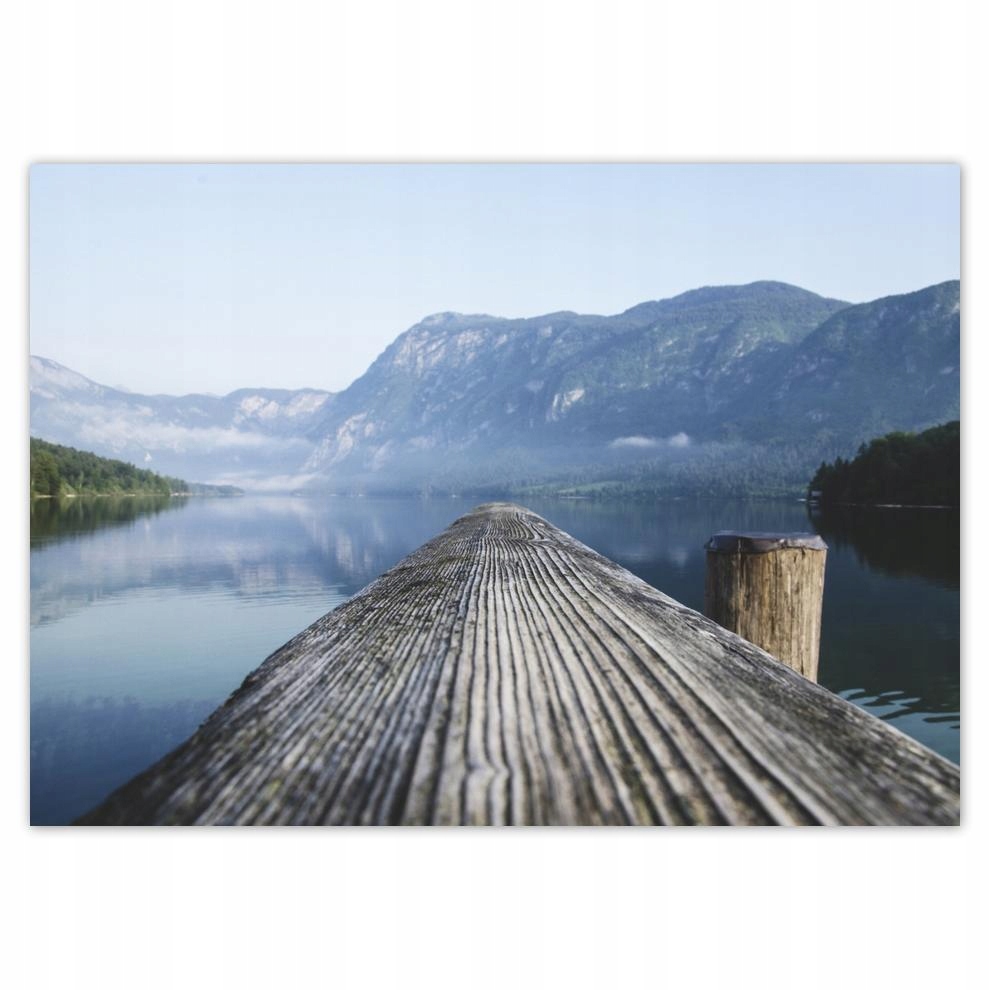 

Naklejki 70x50 Pomost wędkarski