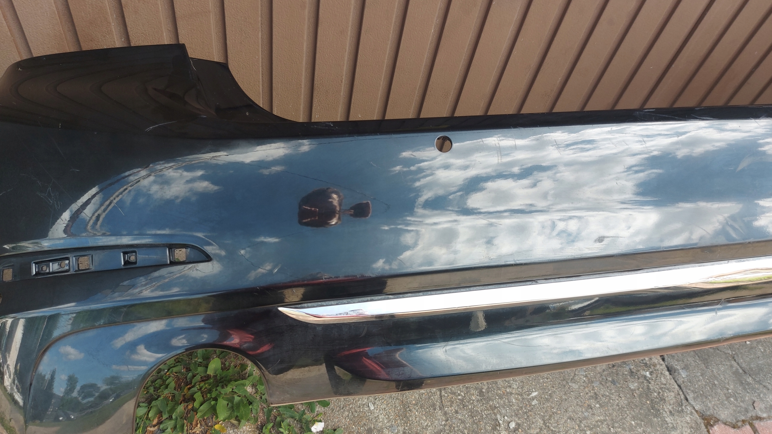 bumper rear part rear BMW 5 G30 16- PDC
