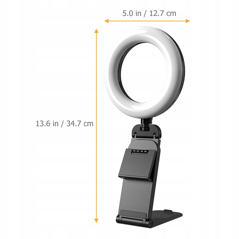 LAMPA PIERŚCIENIOWA OCTOBUDDY CLIP FILL SELFIE PRZENOŚNA Model 4835505490535348759