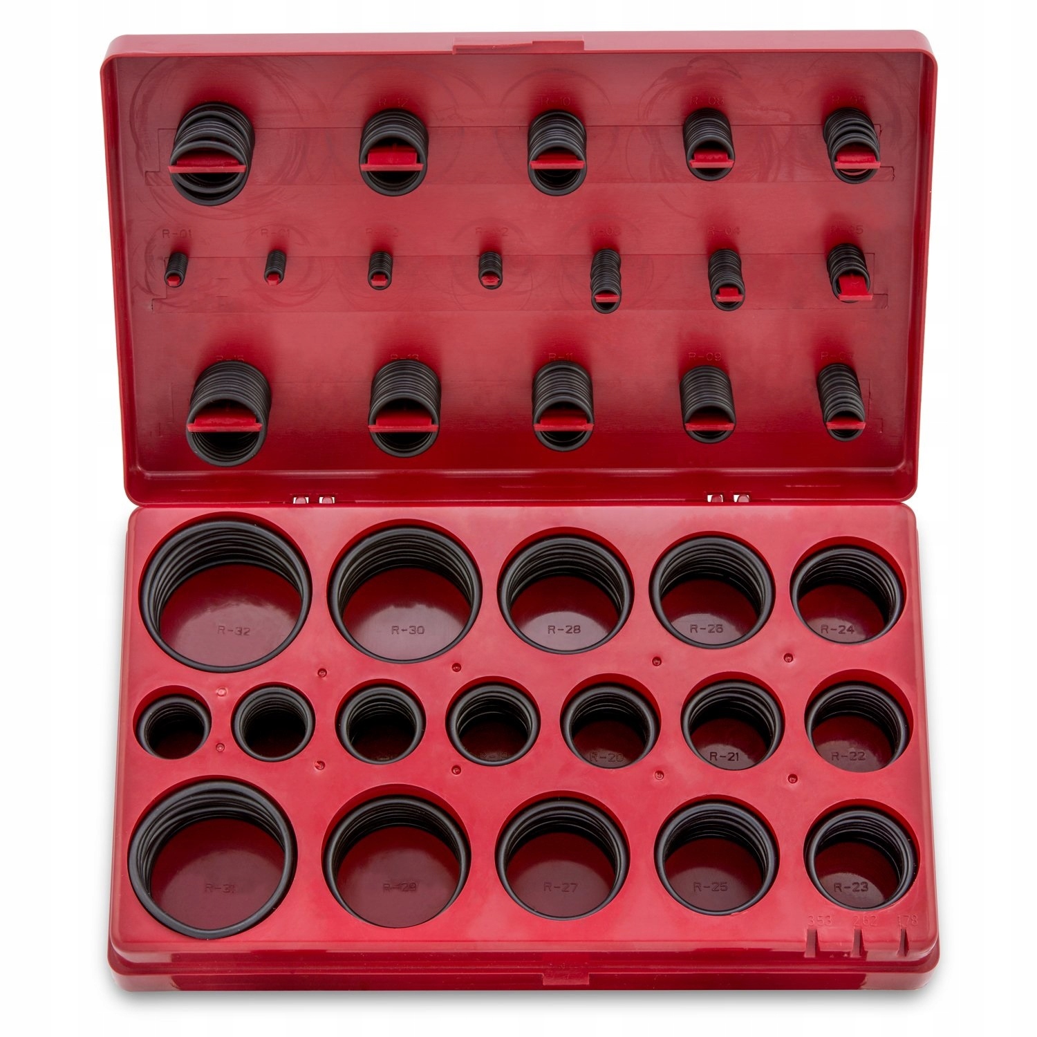 ORINGI USZCZELKI OLEJOODPORNE 419 SZTUK