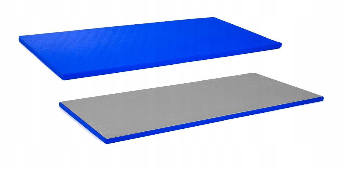 Mata Tatami sportowa 200 x 100 x 4 cm antypoślizgowy R180 Niebieski