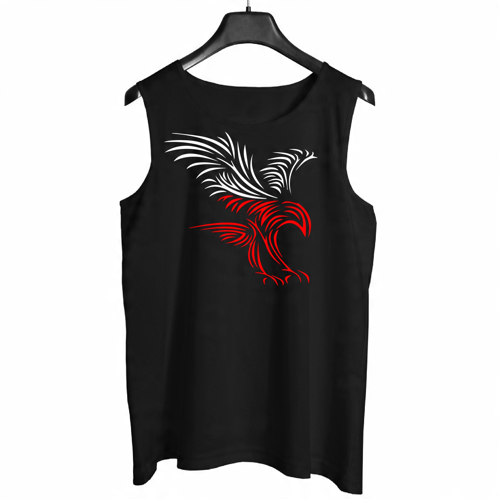 

tank top koszulka bez rękawów orzeł biało czerwony