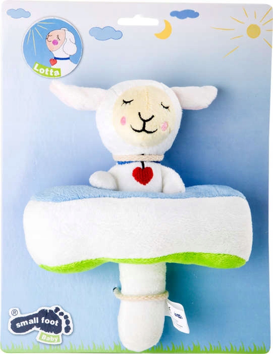 PLUSZOWA MIĘKKA GRZECHOTKA OWIECZKA DLA DZIECI Marka Small Foot