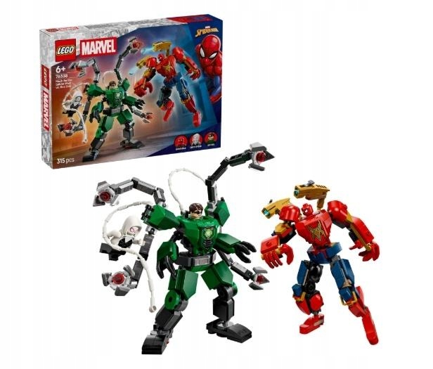 Lego(r) Heroes 76338 Bitva Mechů: Spider-Man