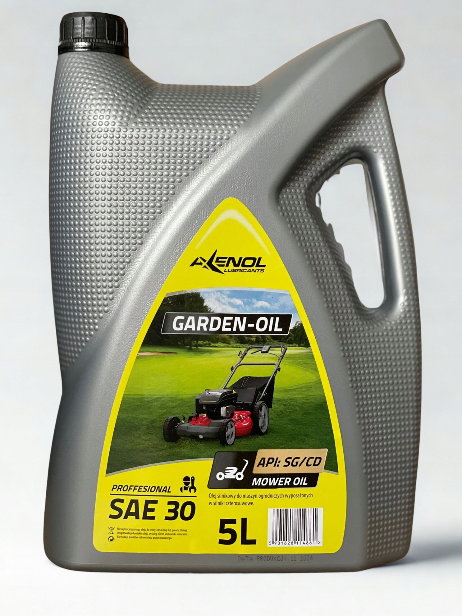 Axenol Garden Oil Sae 30 5L Olej Do Kosiarek 4T