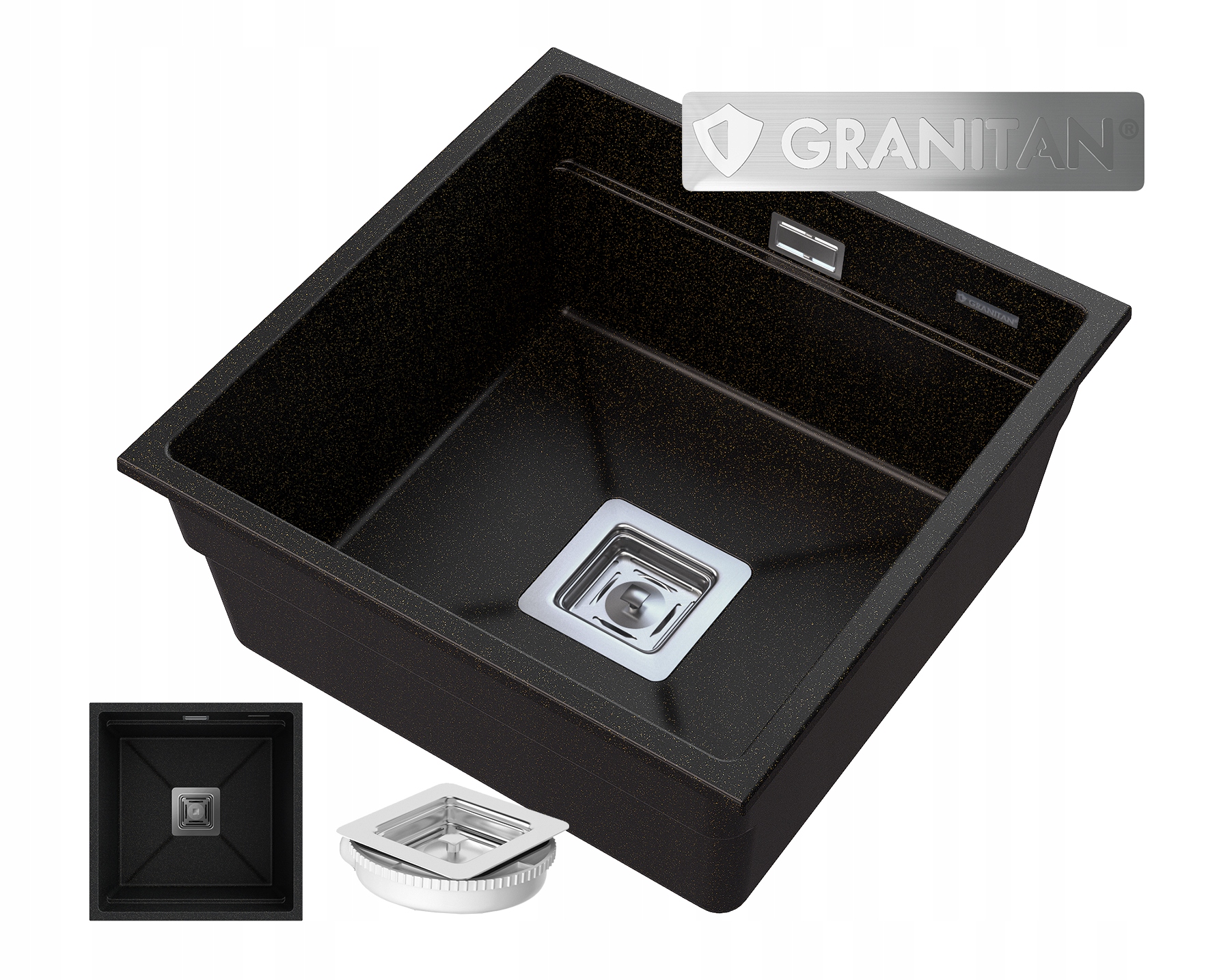 Poddoskový Drez, Zlatý Sifón, Štvorec, EPIR44