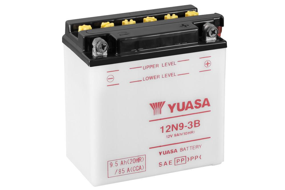 Konvenčné batérie Yuasa bez kyselinovej sady 12N9-3B 12N9-3B