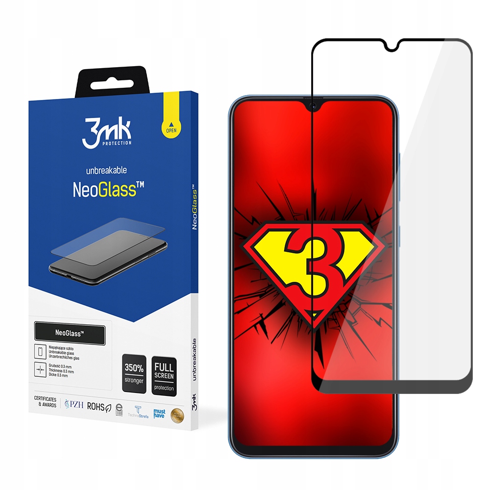 

Niepękające szkło 3mk NeoGlass do Galaxy A30s