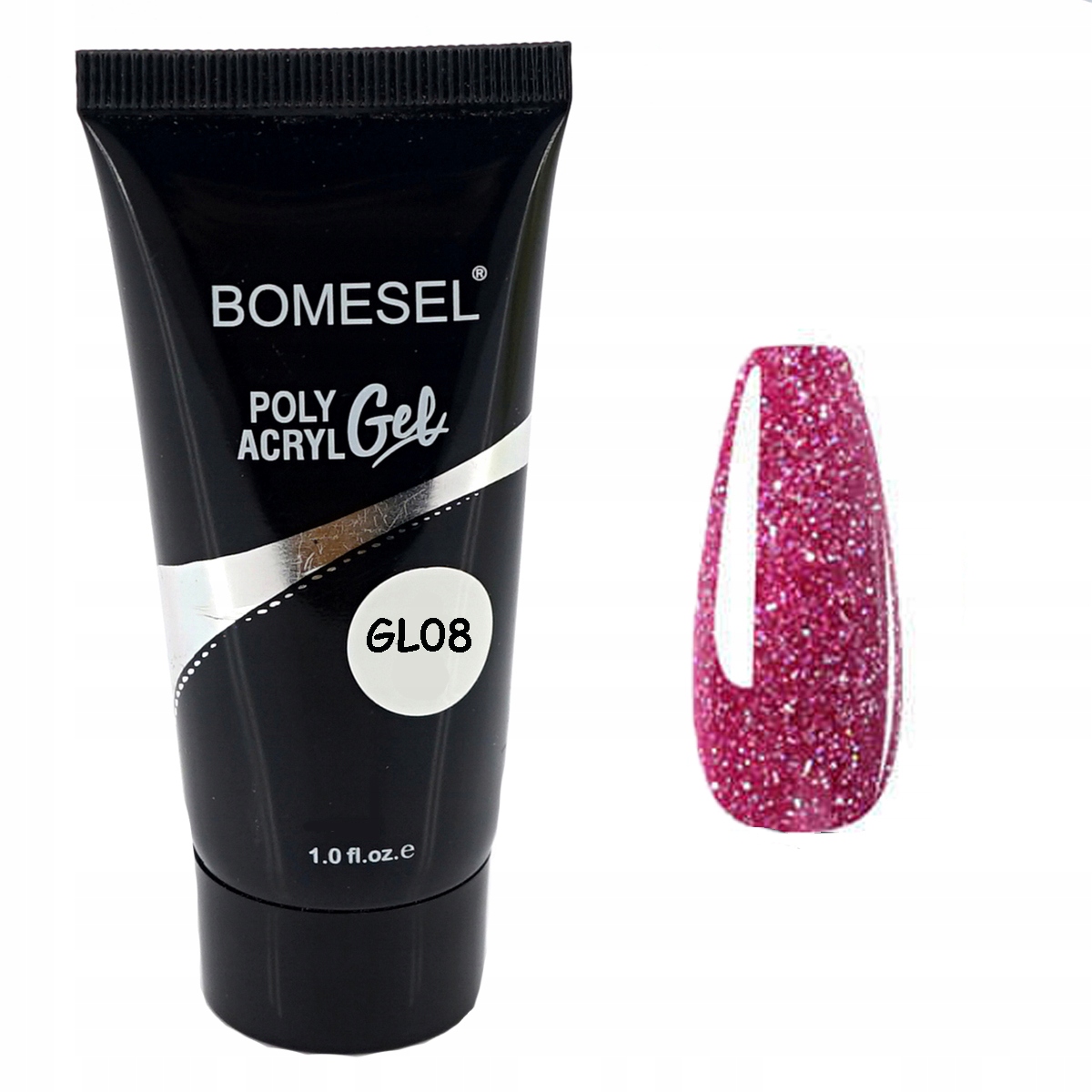 

Akrylożel acrylgel Glitter flexygel drobinki 08