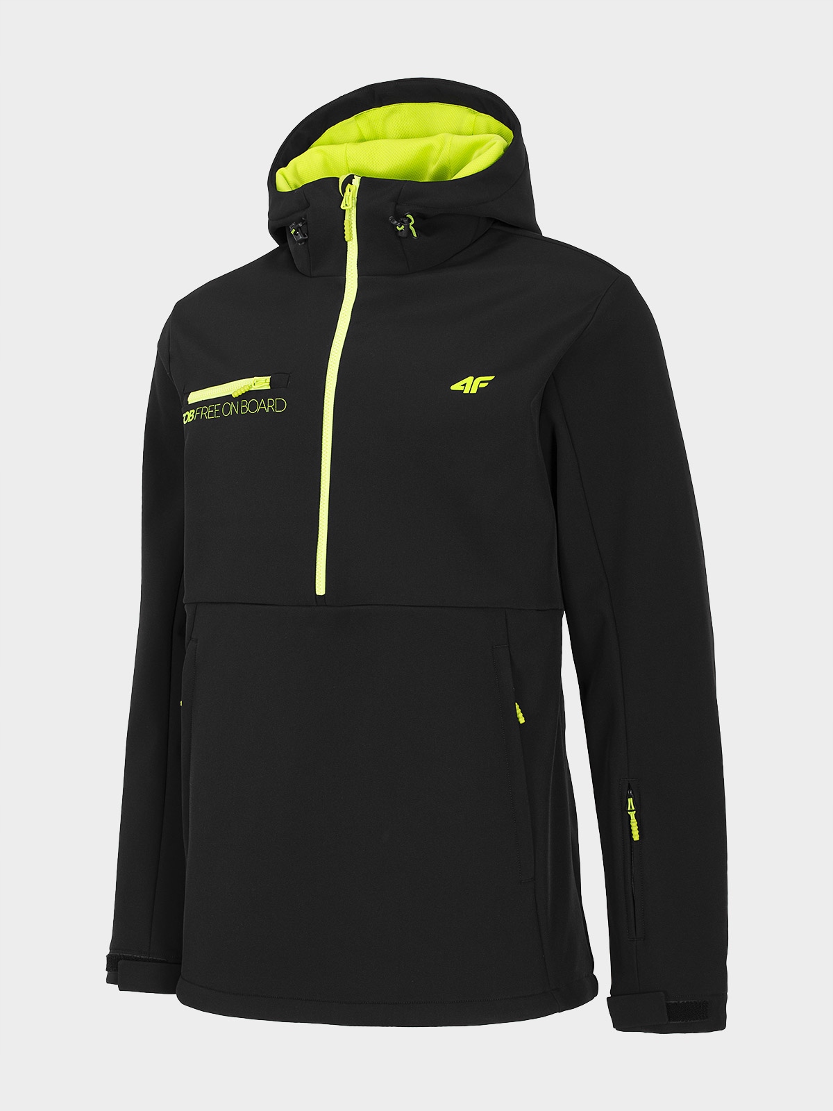 

Kurtka Softshell Męski 4F SFM001F Z Kapturem H4Z20