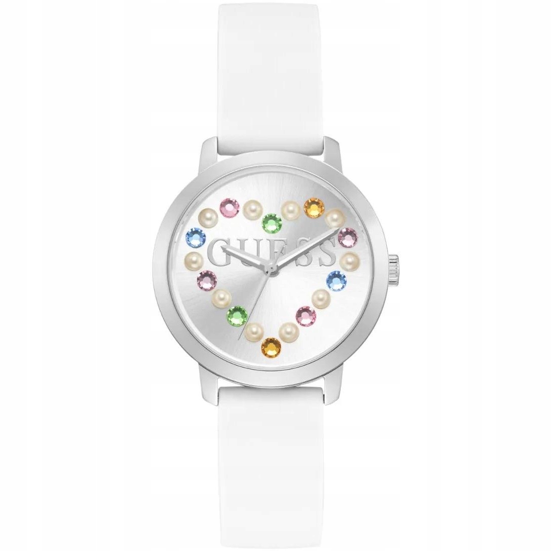 Dámské hodinky Guess GW0998L1 Zirkony bílé