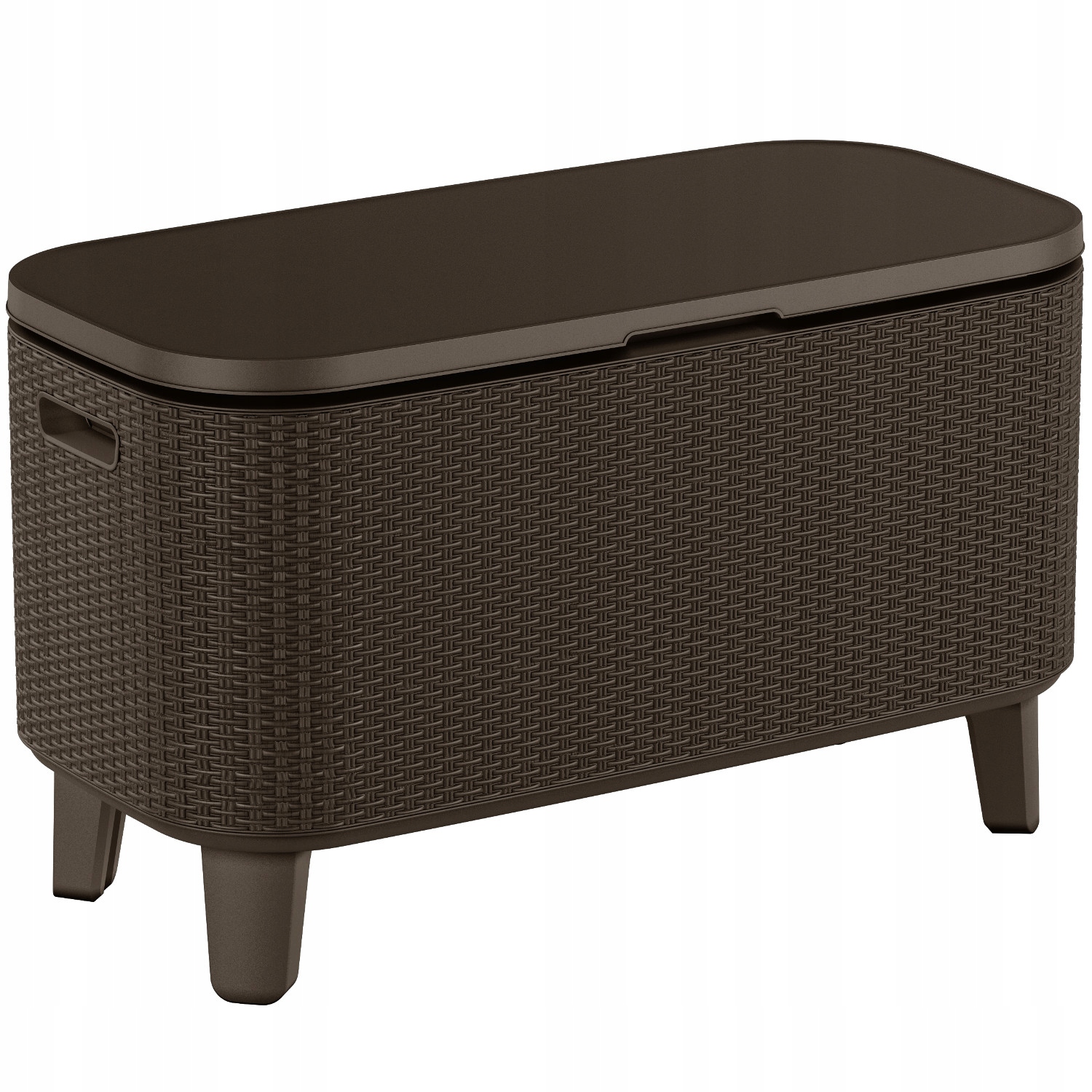 Barek ogrodowy stolik z lodówką 2w1 Bevy Cool Bar Materiał dominujący tworzywo sztuczne