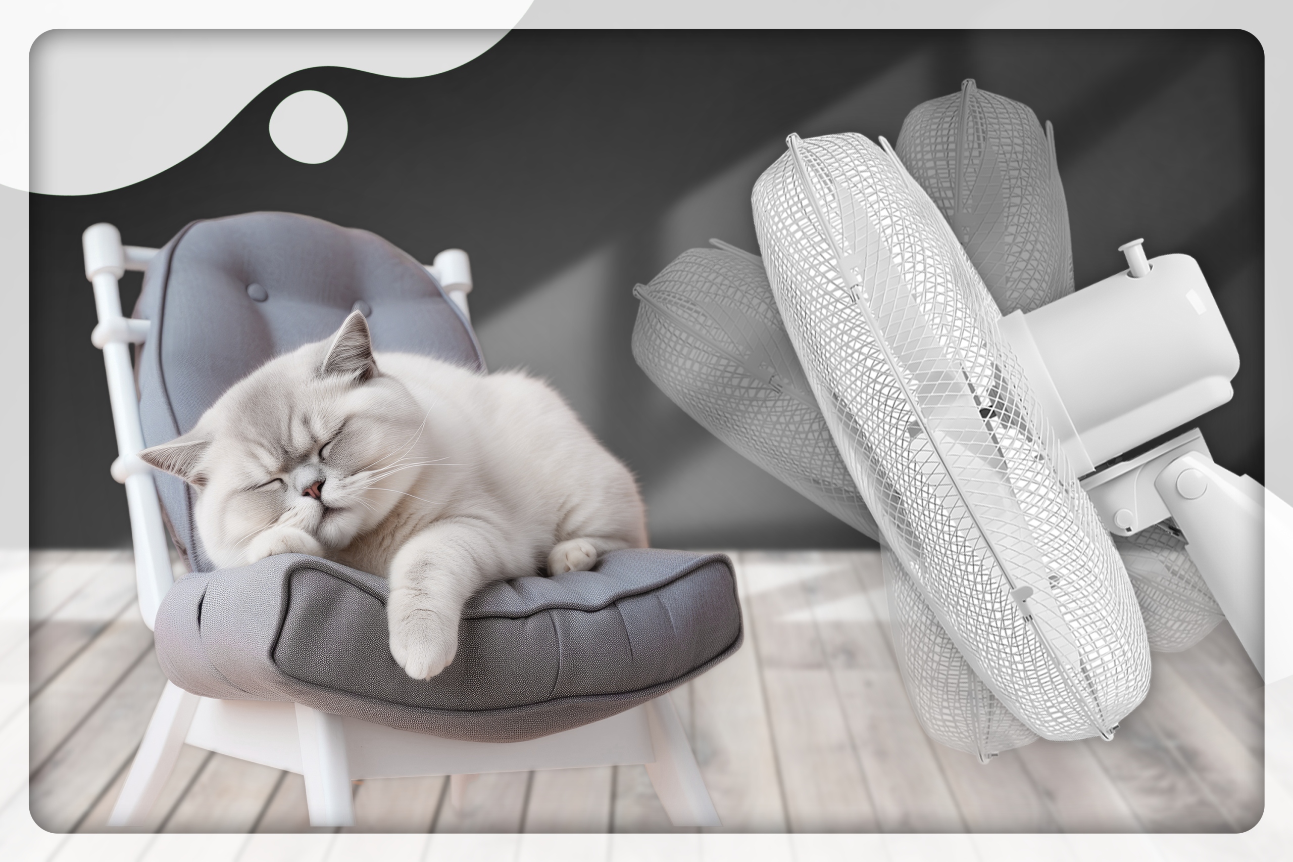 WENTYLATOR duży PODŁOGOWY WIATRAK STOJĄCY MOCNY 45 W, CICHY, 40 cm Marka inna