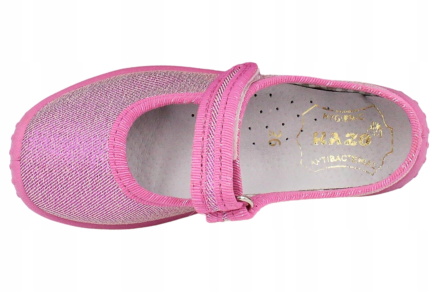 KAPCIE BALERINKI NAZO 001EC skórzana wkładka r25 Płeć dziewczynki