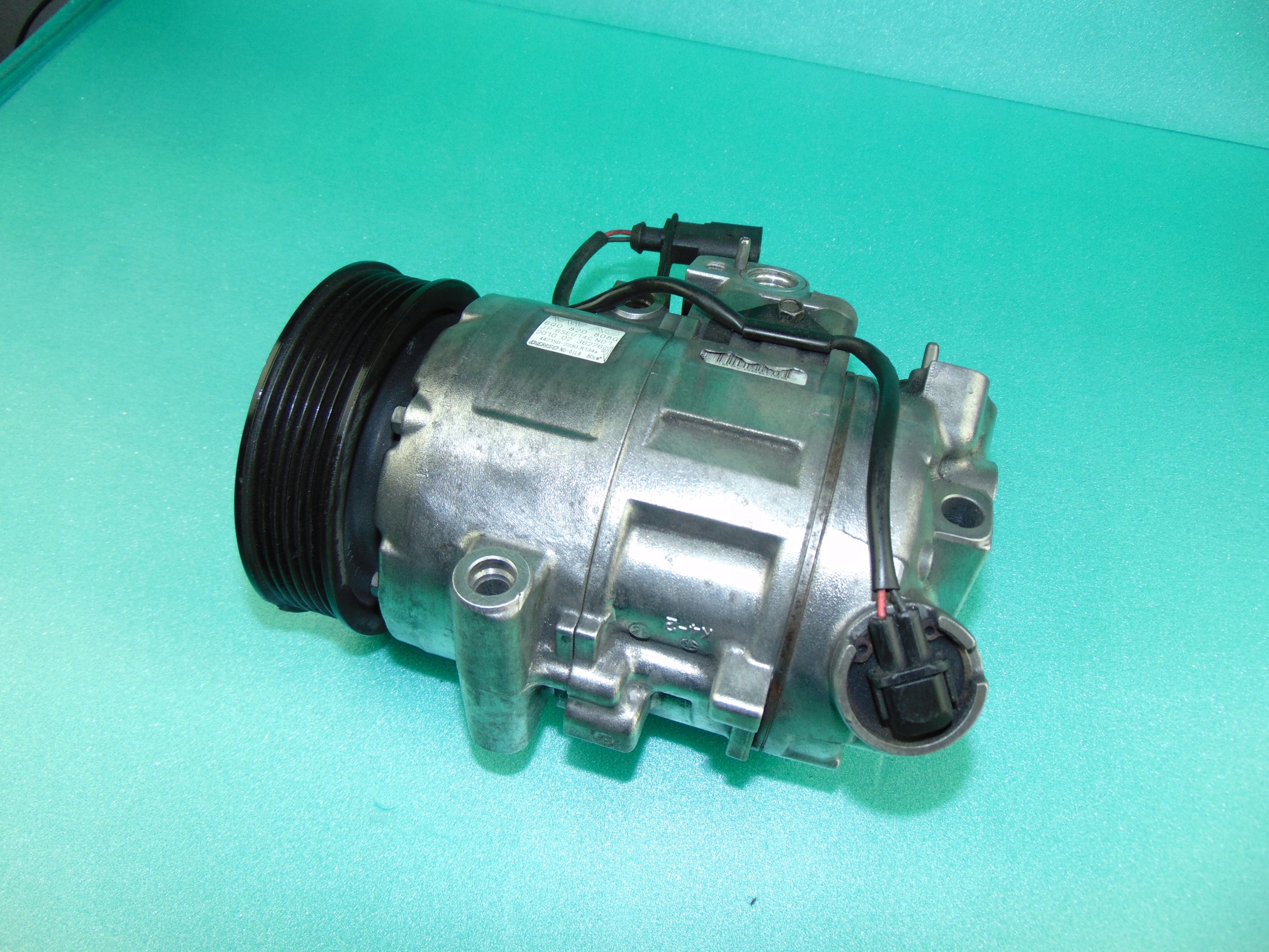 compressor; compressor of the air conditioning 6Q0820808G 1,4TDI 1,9TDI original!!!